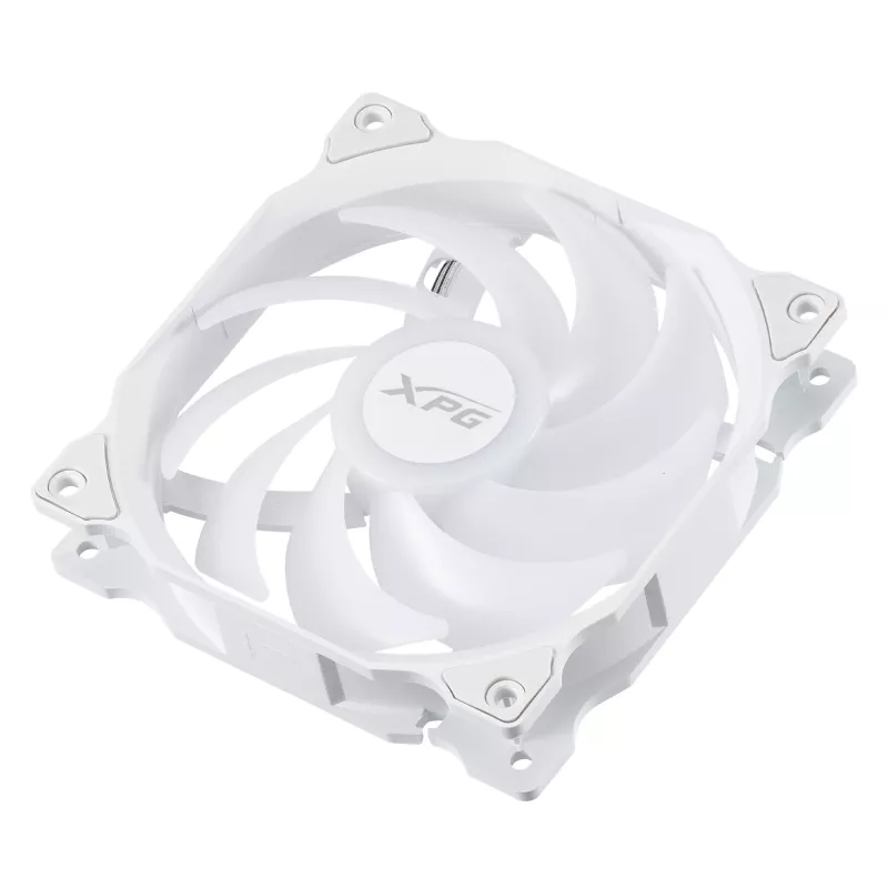 XPG VENTO 120 ARGB PWM White, ventilador, 12 cm, 300 U/min, 1850 U/min, blanco