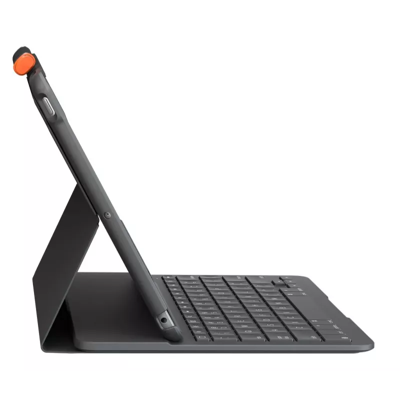 LOGITECH Slim Folio para iPad 7.ª generación grafito Qwertz alemán