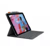 LOGITECH Slim Folio para iPad 7.ª generación grafito Qwertz alemán