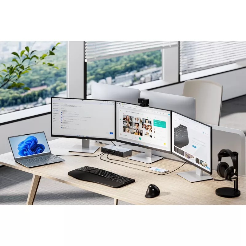 Kensington SD5000T5 EQ Thunderbolt 5 Triple 4K docking station con 140W PD - Windows/macOS