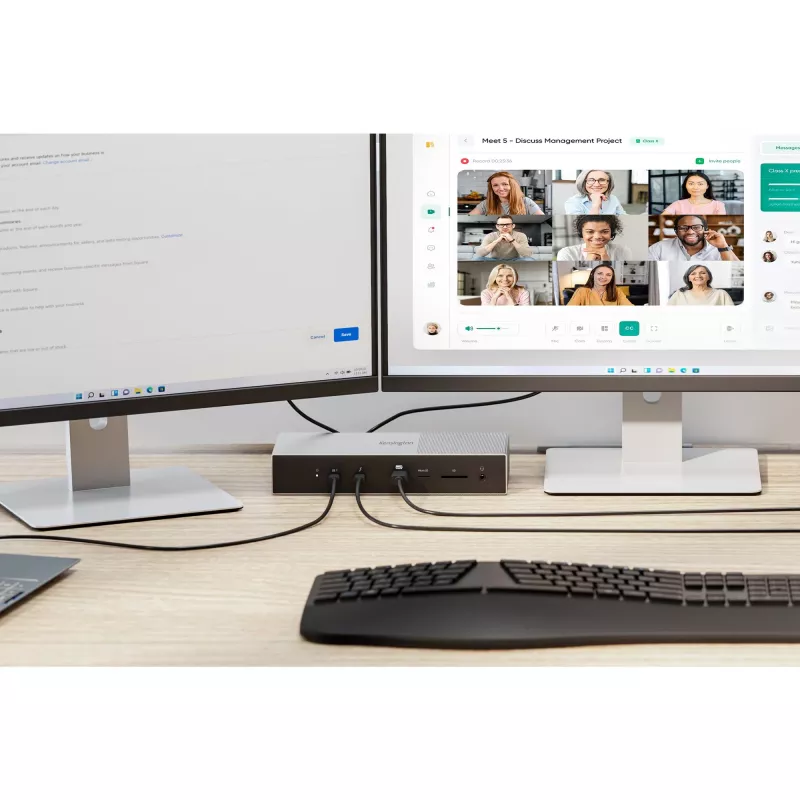 Kensington SD5000T5 EQ Thunderbolt 5 Triple 4K docking station con 140W PD - Windows/macOS