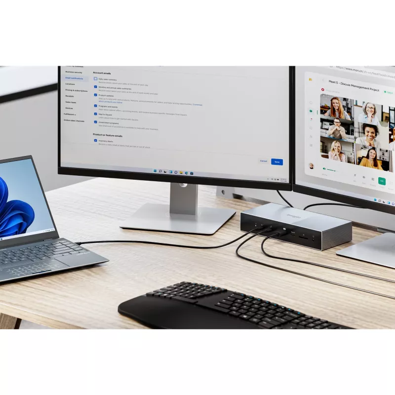 Kensington SD5000T5 EQ Thunderbolt 5 Triple 4K docking station con 140W PD - Windows/macOS