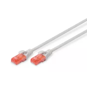 Cable de red DIGITUS - CAT6 - U/UTP - Snagless - Cu - 2m - gris