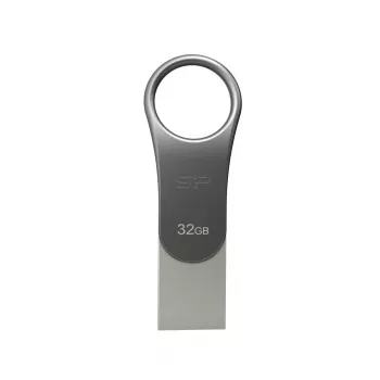 SILICON POWER Mobile C80 – 32 GB memoria USB dual – Type-C / Type-A – gris