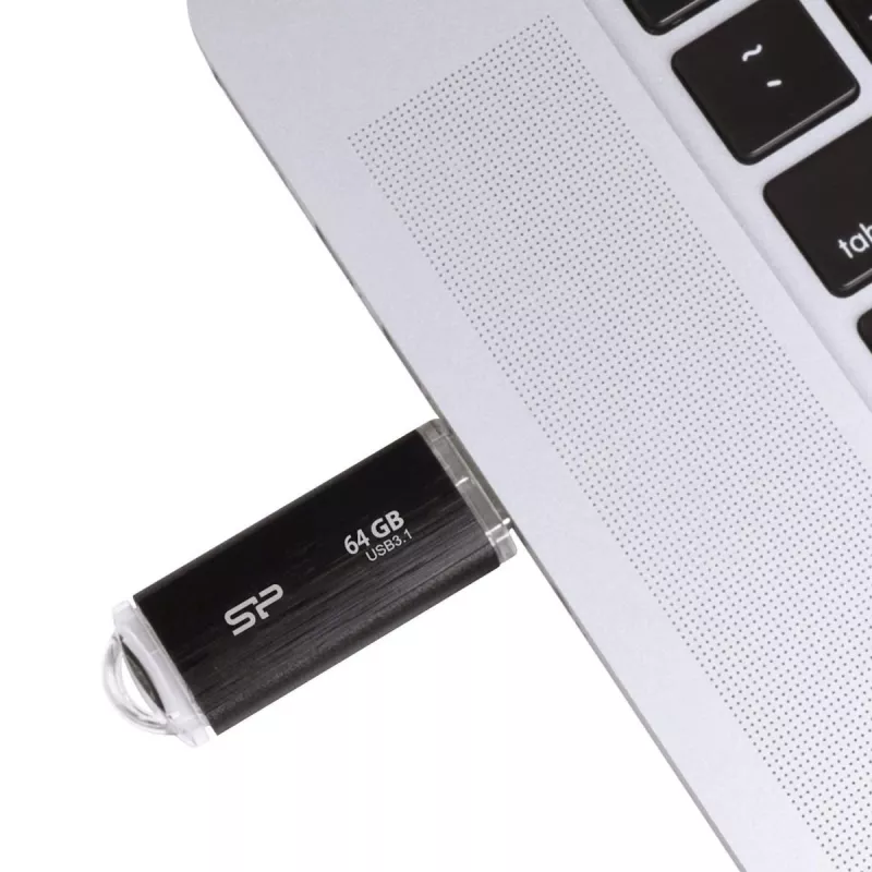 SILICON POWER memoria USB - 64GB Silicon Power USB3.2 B02 negro