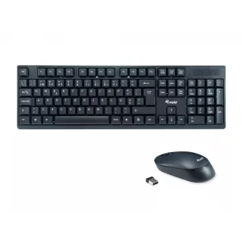 Equip set de teclado y ratón inalámbrico distribución PT tamaño completo 105 teclas