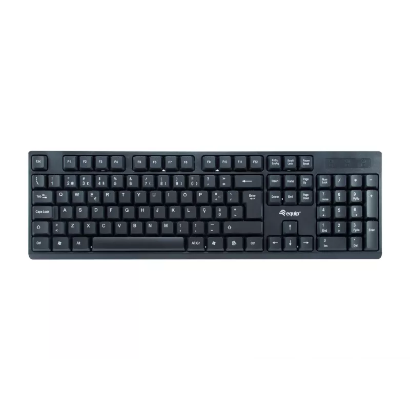 Equip set de teclado y ratón inalámbrico distribución PT tamaño completo 105 teclas