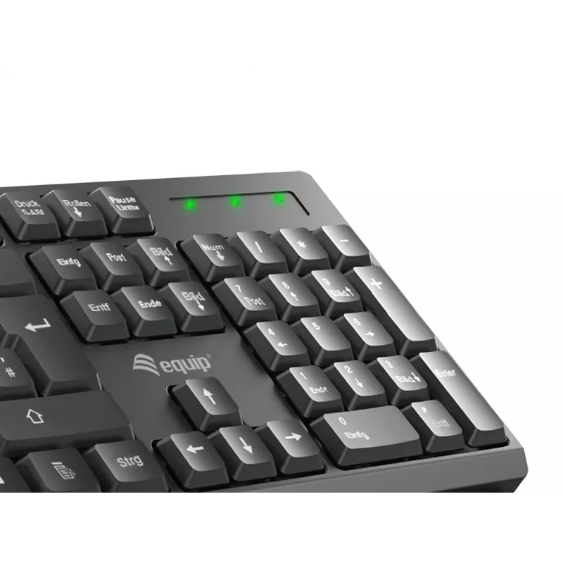 Equip set de teclado y ratón inalámbrico distribución PT tamaño completo 105 teclas