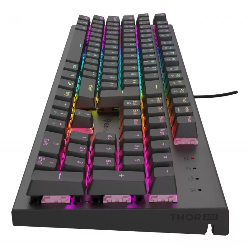 GENESIS NKG-2179 teclado gaming USB QWERTZ alemán negro