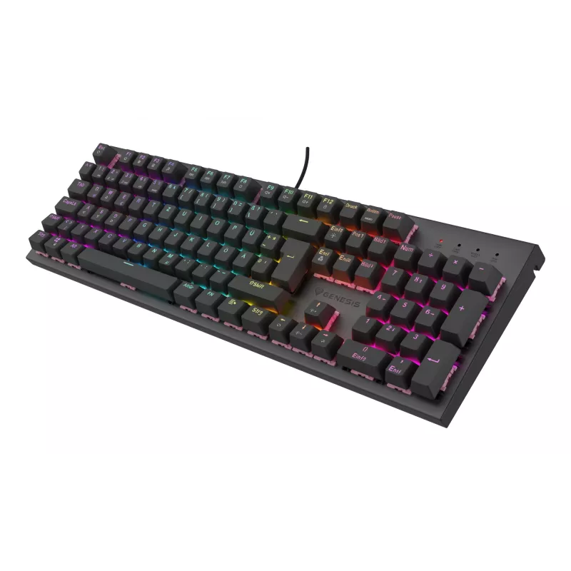 GENESIS NKG-2179 teclado gaming USB QWERTZ alemán negro