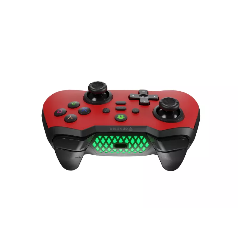GENESIS Mangan 400 Red mando Bluetooth analógico / digital Android, MAC, Nintendo Switch, PC, iOS