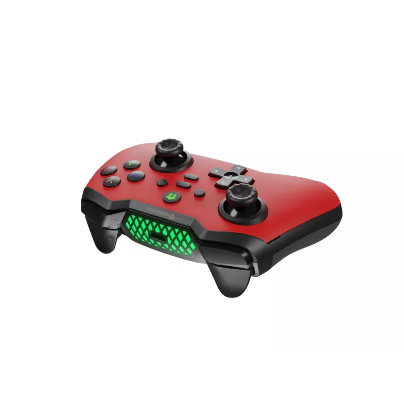 GENESIS Mangan 400 Red mando Bluetooth analógico / digital Android, MAC, Nintendo Switch, PC, iOS