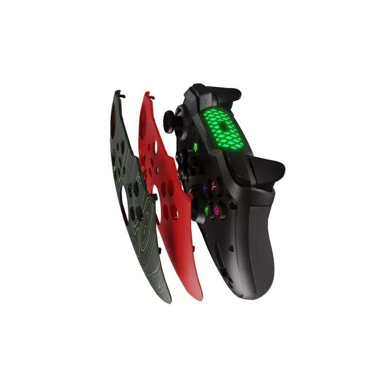GENESIS Mangan 400 Red mando Bluetooth analógico / digital Android, MAC, Nintendo Switch, PC, iOS