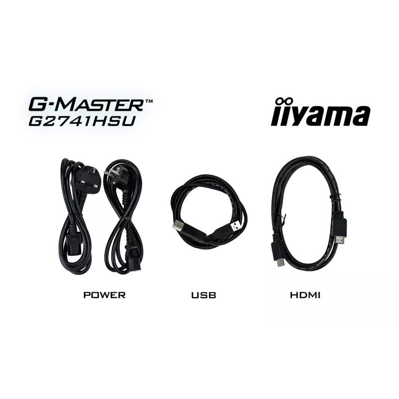 iiyama G-MASTER G2741HSU-B1 monitor de ordenador 68,6 cm (27 inch) 1920 x 1080 píxeles Full HD negro