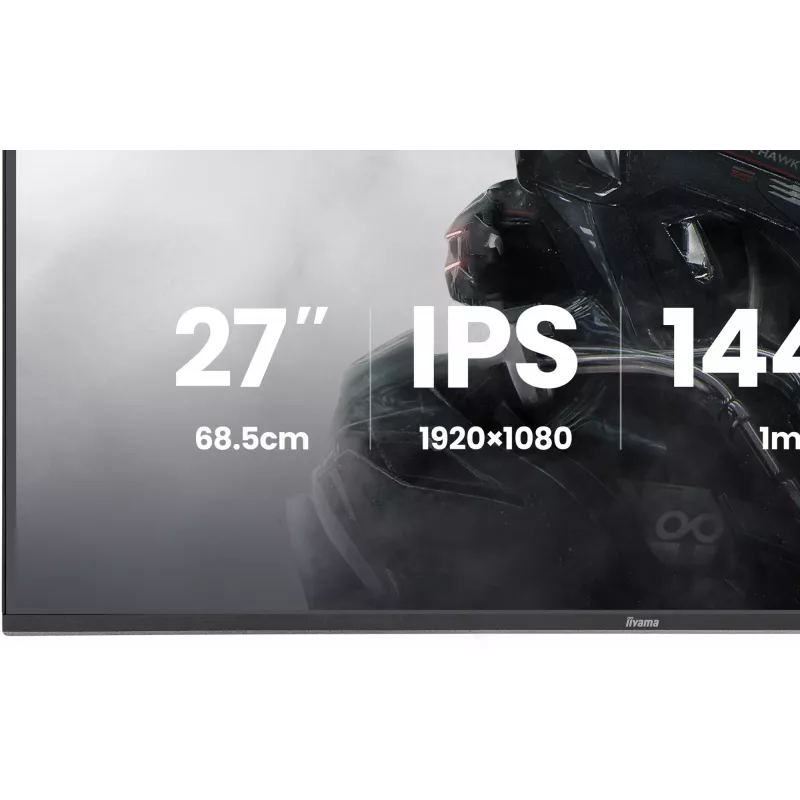iiyama G-MASTER GB2741HSU-B1 monitor de ordenador 68,6 cm (27 inch) 1920 x 1080 píxeles Full HD LED negro
