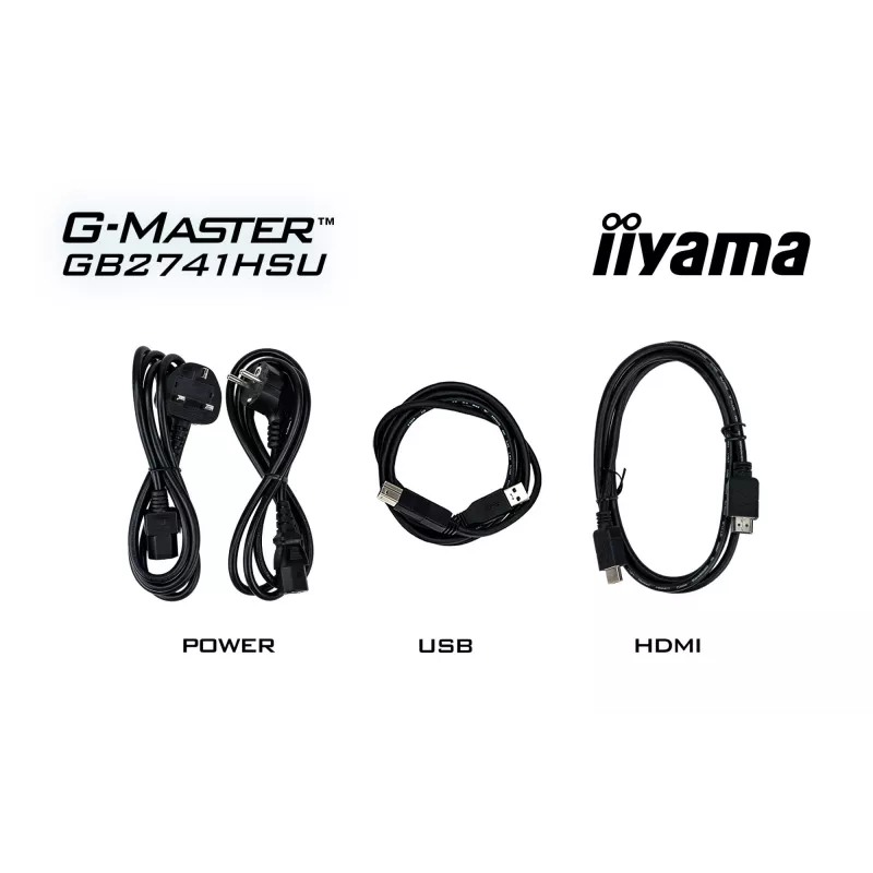 iiyama G-MASTER GB2741HSU-B1 monitor de ordenador 68,6 cm (27 inch) 1920 x 1080 píxeles Full HD LED negro