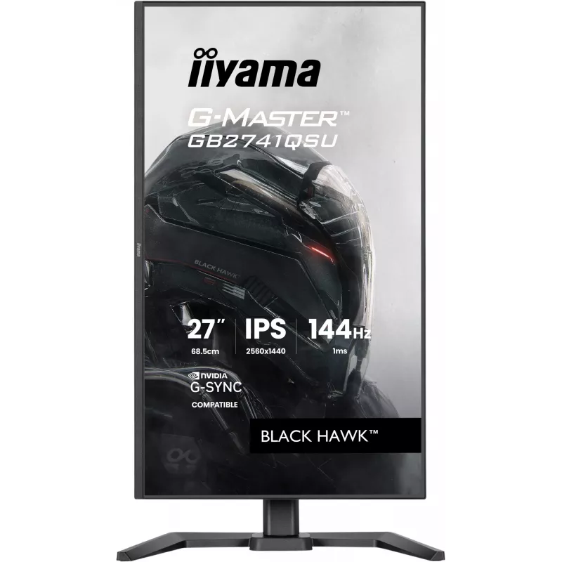 iiyama G-MASTER GB2741QSU-B1 monitor de ordenador 68,6 cm (27 inch) 2560 x 1440 píxeles 4K Ultra HD LED negro