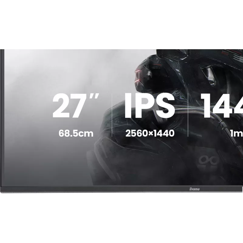 iiyama G-MASTER GB2741QSU-B1 monitor de ordenador 68,6 cm (27 inch) 2560 x 1440 píxeles 4K Ultra HD LED negro