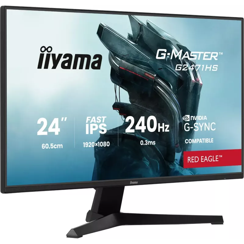 iiyama G-MASTER G2471HS-B1 monitor de ordenador 60,5 cm (23,8
