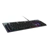 LOGITECH G915 X Teclado gaming con cable USB-A de perfil bajo táctil negro Qwertz alemán