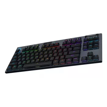 LOGITECH G915 X Lightspeed TKL Teclado gaming mecánico inalámbrico RGB negro Qwerty US/Internacional Clicky