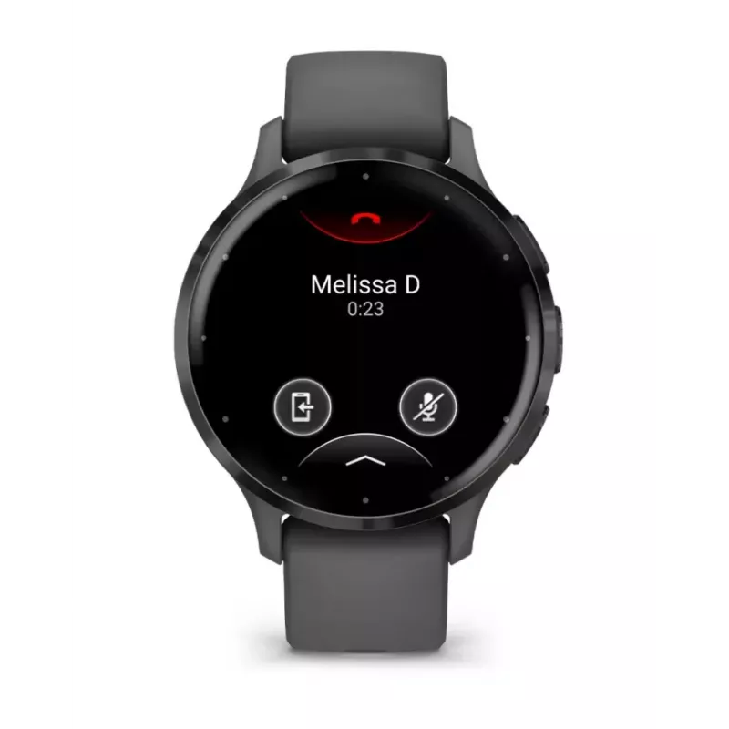 Smartwatch GARMIN Venu 3S — 41 mm carcasa de polímero gris, 1,2