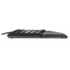 Teclado ergonómico de tamaño completo con cable Cherry KC 4500 ERGO negro USB QWERTY UK 109 teclas diseño curvado reposamuñecas cable de 1,8 m