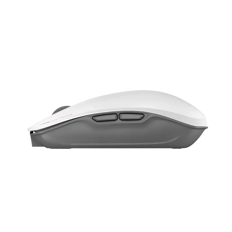 Teclado CHERRY Stream Desktop Recharge con conexión inalámbrica RF, 115 teclas completas, diseño QWERTY UK, gris, ratón incluido