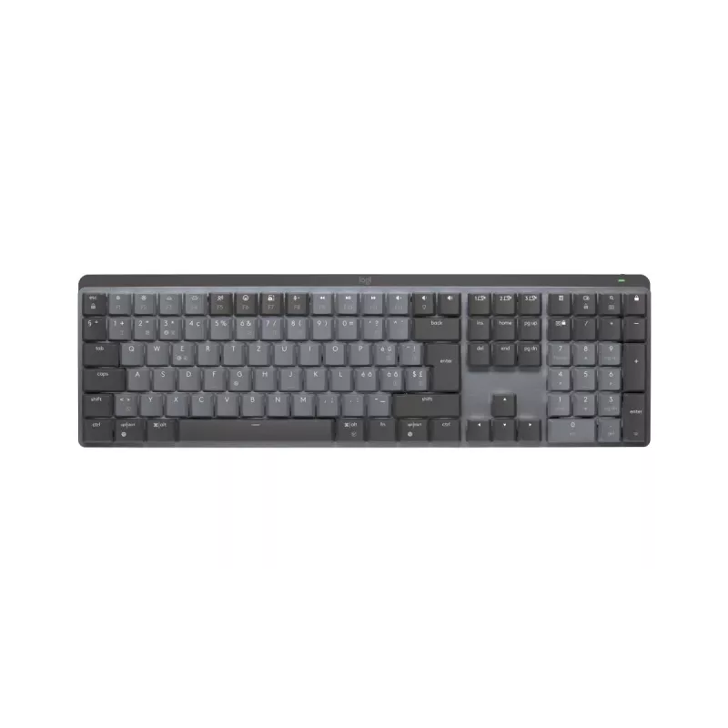 LOGITECH MX Mechanical Teclado inalámbrico iluminado de alto rendimiento - Grafito Suisse Qwertz