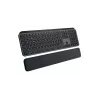 LOGITECH Mx Keys S Teclado con reposamuñecas grafito QWERTZ diseño suizo