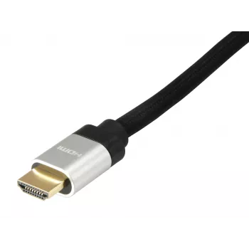Equip Cable HDMI 2.1 Ultra High Speed, 10 m, AM/AM, 10 m, HDMI Tipo A (estándar), HDMI Tipo A (estándar), 3D, Audio Return Channel (ARC), negro