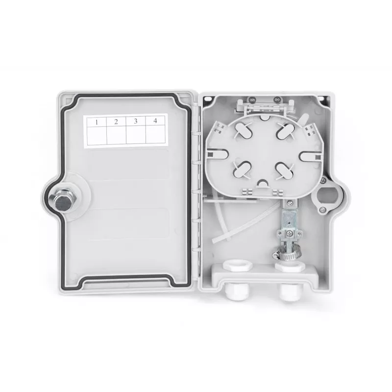 DIGITUS Caja FTTH exterior, IP65 para 2x adaptador SC/SC o 2x LC/DC