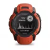 Smartwatch GARMIN Instinct 2X Solar – Reloj deportivo, 50 mm carcasa de polímero, carga solar, GPS (GPS/GLONASS/Galileo), 10 ATM, correa de silicona