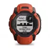 Smartwatch GARMIN Instinct 2X Solar – Reloj deportivo, 50 mm carcasa de polímero, carga solar, GPS (GPS/GLONASS/Galileo), 10 ATM, correa de silicona