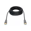 DIGITUS Cable híbrido de fibra óptica HDMI AOC, Tipo A M/M, 30m UHD 4K@60Hz, CE, negro