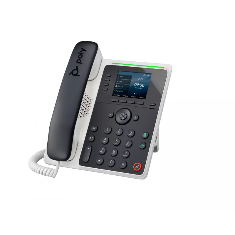 HP Poly Edge E220 Teléfono IP y compatible con PoE, IPS, 320 x 240 píxeles, 4:3, HTTPS, ENERGY STAR, EAC, RoHS, Federal Communications Commission (FCC), CE, BSMI