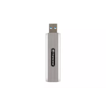 TRANSCEND SSD - Esd320a Unidad portátil - 512 GB - USB Tipo A - Gris suave