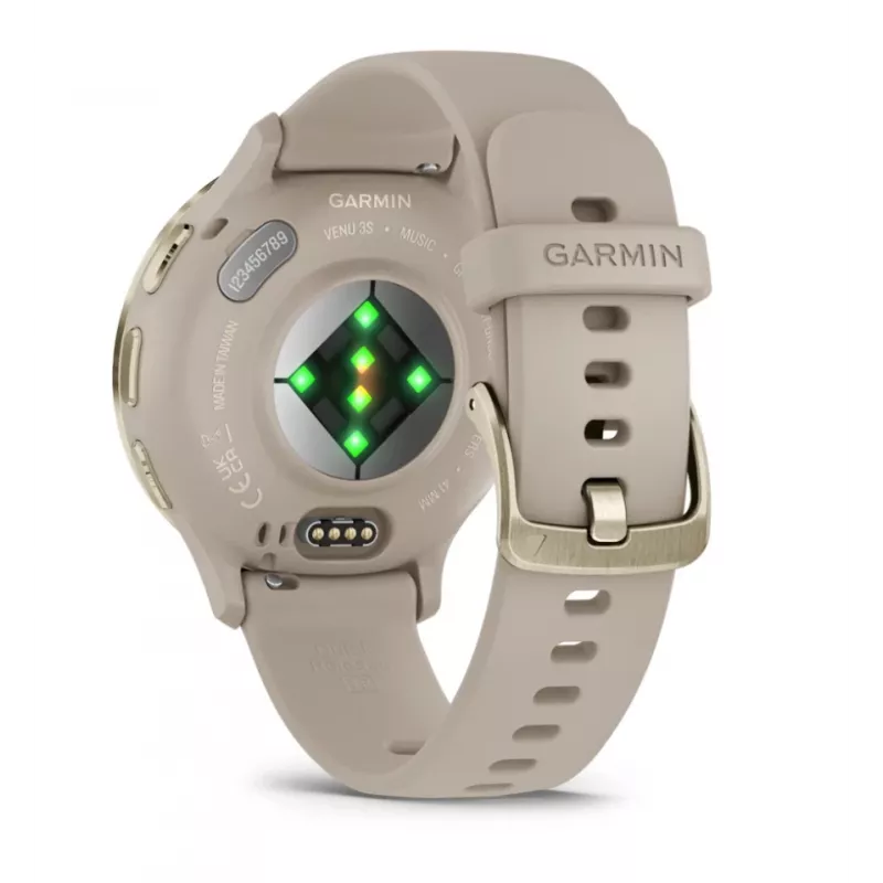 GARMIN INTERNATIONAL Venu 3S - 41 mm - Smartwatch con correa - Francés - Gris