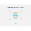 CISCO Cbw145ac 802.11ac 2x2 Wave 2 Punto de acceso con placa de pared