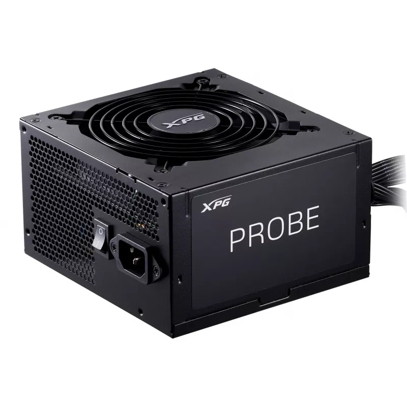 Fuente de alimentación XPG PROBE 600 BRONZE, 600 W, 100 - 240 V, 47 - 63 Hz, 10 A, Activa, 19 A