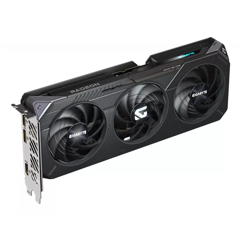 Tarjeta gráfica GIGABYTE Radeon RX 9060 XT GAMING 16G - 16 GB GDDR6, 128 bits, PCI-E 5.0, 3230 MHz frecuencia de núcleo, 2 x DisplayPort, 1 x HDMI, GV-R9060XTGAMING-16GD