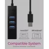 ICY BOX IB-HUB1419-LAN USB 3.2 Gen 1 (3.1 Gen 1) Type-A Negro