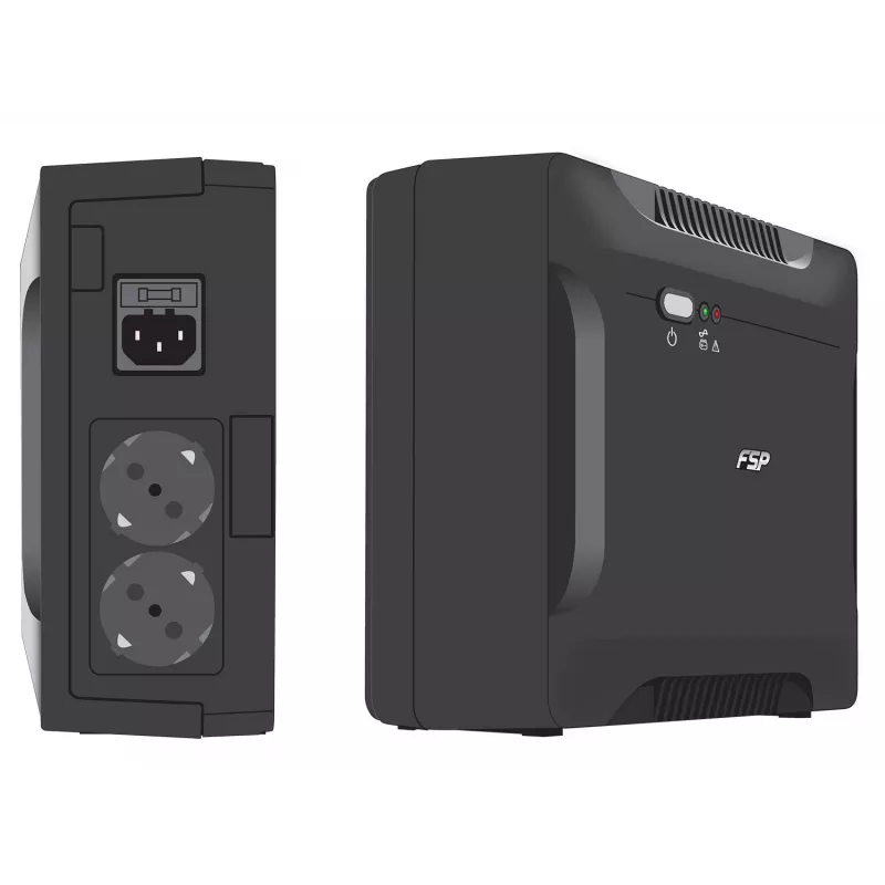 Sistema de alimentación ininterrumpida (SAI) FSP Nano 800 Standby (Offline) 0,8 kVA 480 W 2 salidas AC