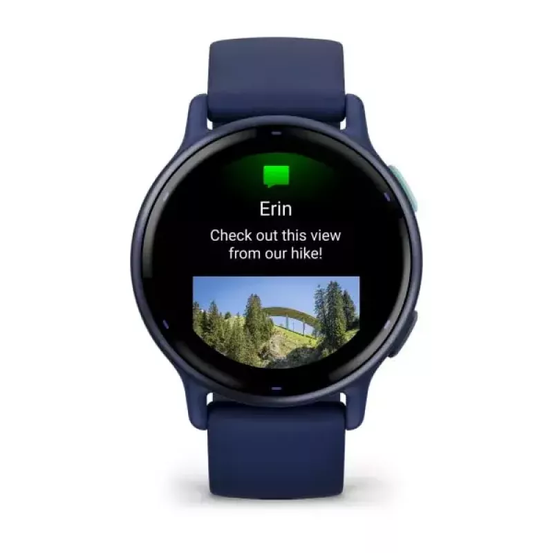 Smartwatch GARMIN Vivoactive 5 – reloj deportivo, carcasa de aluminio/polímero de 42 mm, AMOLED 1,2 inch, GPS/GLONASS/Galileo, FC óptica, SpO2, 5 ATM, Bluetooth/NFC