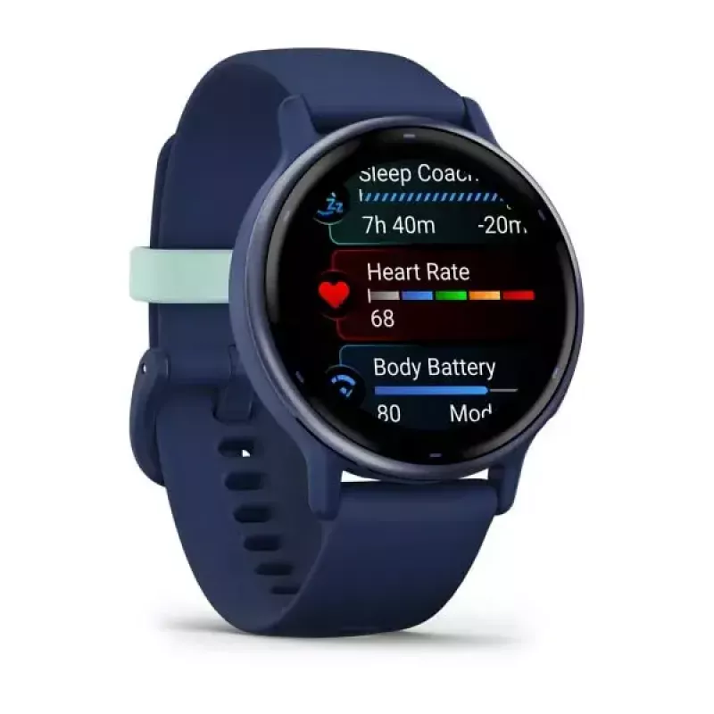 Smartwatch GARMIN Vivoactive 5 – reloj deportivo, carcasa de aluminio/polímero de 42 mm, AMOLED 1,2 inch, GPS/GLONASS/Galileo, FC óptica, SpO2, 5 ATM, Bluetooth/NFC