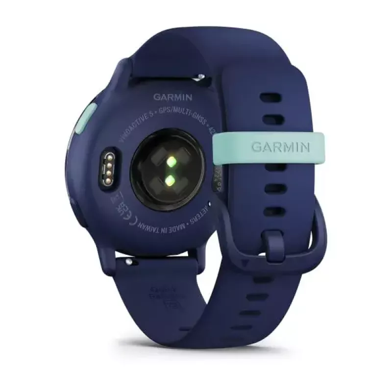 Smartwatch GARMIN Vivoactive 5 – reloj deportivo, carcasa de aluminio/polímero de 42 mm, AMOLED 1,2 inch, GPS/GLONASS/Galileo, FC óptica, SpO2, 5 ATM, Bluetooth/NFC