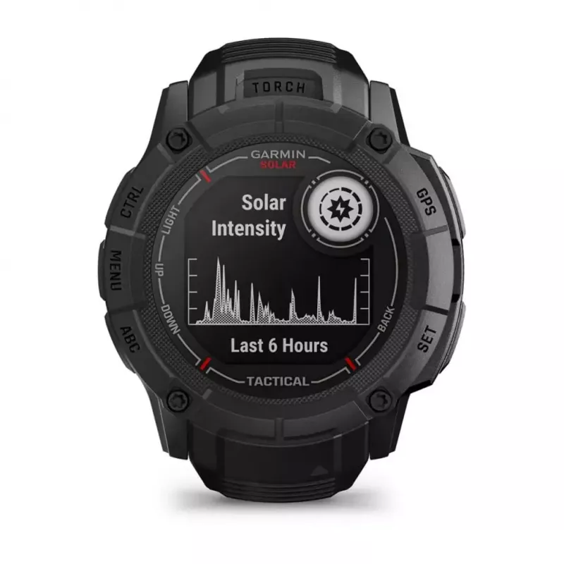 Garmin Instinct 2X Solar Tactical Edition smartwatch, 50 mm, negro