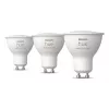 Philips Hue White and Colour Ambience GU10 – Foco inteligente – (pack de 3)