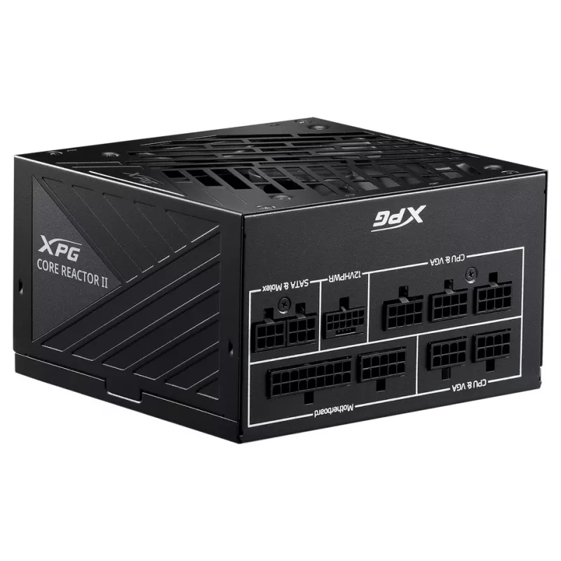 Fuente de alimentación XPG COREREACTOR II 850W, 850 W, 100 - 240 V, 47 - 63 Hz, 12 A, 22 A, 62,5 A