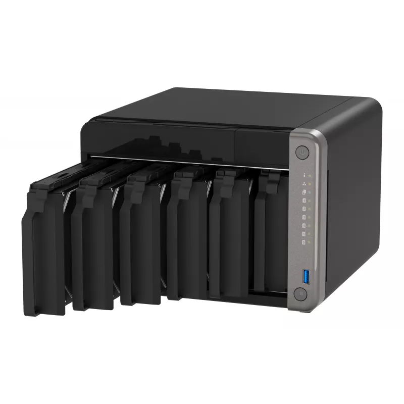 QNAP TS-AI642-8G Servidor NAS/almacenamiento Torre ARM Cortex-A76 8 GB Negro